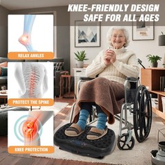 Vibration Plate Exercise Whole Body Exercise Fitness Massager Machine Slim 330lb