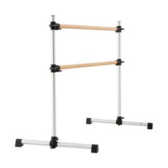 Uimoso 4Ft Freestanding Adjustable Ballet Barre for Dance and Fitness Training