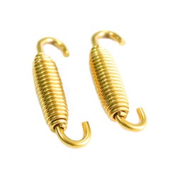 Motorcycle Exhaust Connect Springs Link Pipe Titanium Alloy Springs Hook