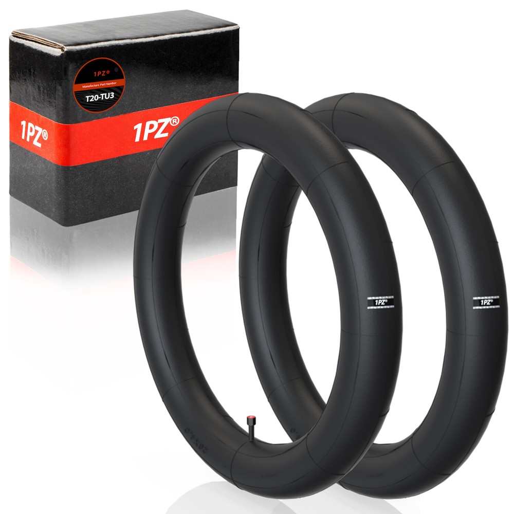 2pcs 20×4 Fat Tire Inner Tube For Mountain Bike Ebike Bicycle Fits 20×3.5-20×4.5