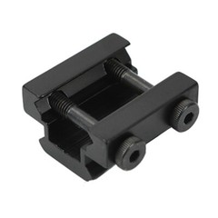 2X Flat TOP Half 1/2 INCH 3 Slot Mini Riser Scope Mount for 20mm Picatinny Rail