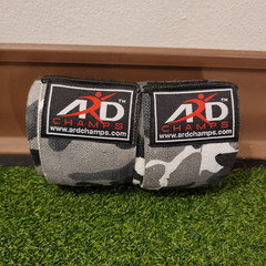ARD CHAMPS Camo Weight Lifting Straps Pair Knee Support Cotton One Size