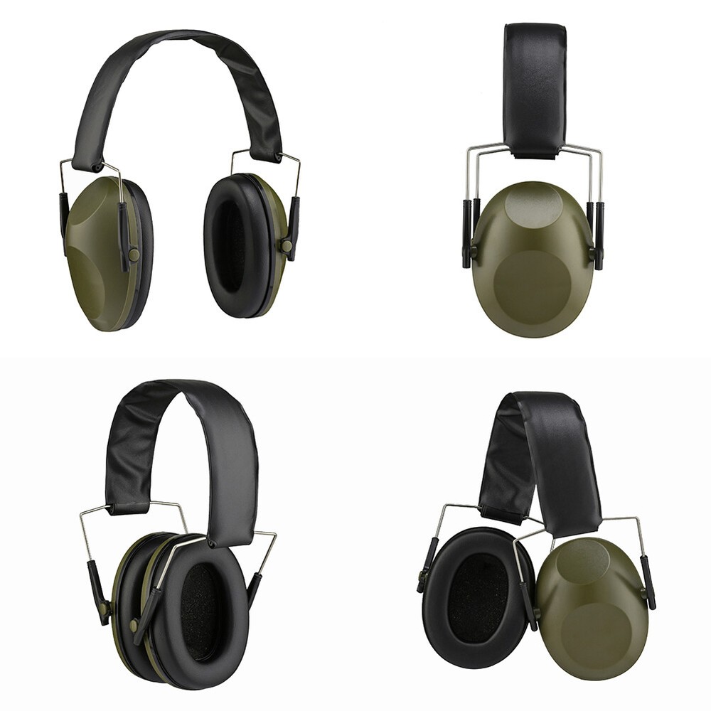 US 1-2 Pc Safety Range Noise Cancelling Ear Muffs Folding Protection Shooting