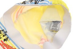 Pace Cycling Cap California Dreaming 100% Cotton Twill Yellow Made in USA NEW