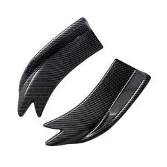 Universal Rear Diffuser Car Spoiler, Rear Bumper Lip Body 10.6inch Carbon Fiber