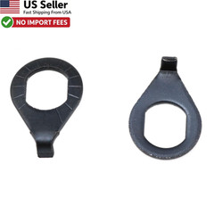 8 Pcs Bicycle Hub 3/8&Prime; Black Flange Nut Kit Front Rear Wheel Safety Washers