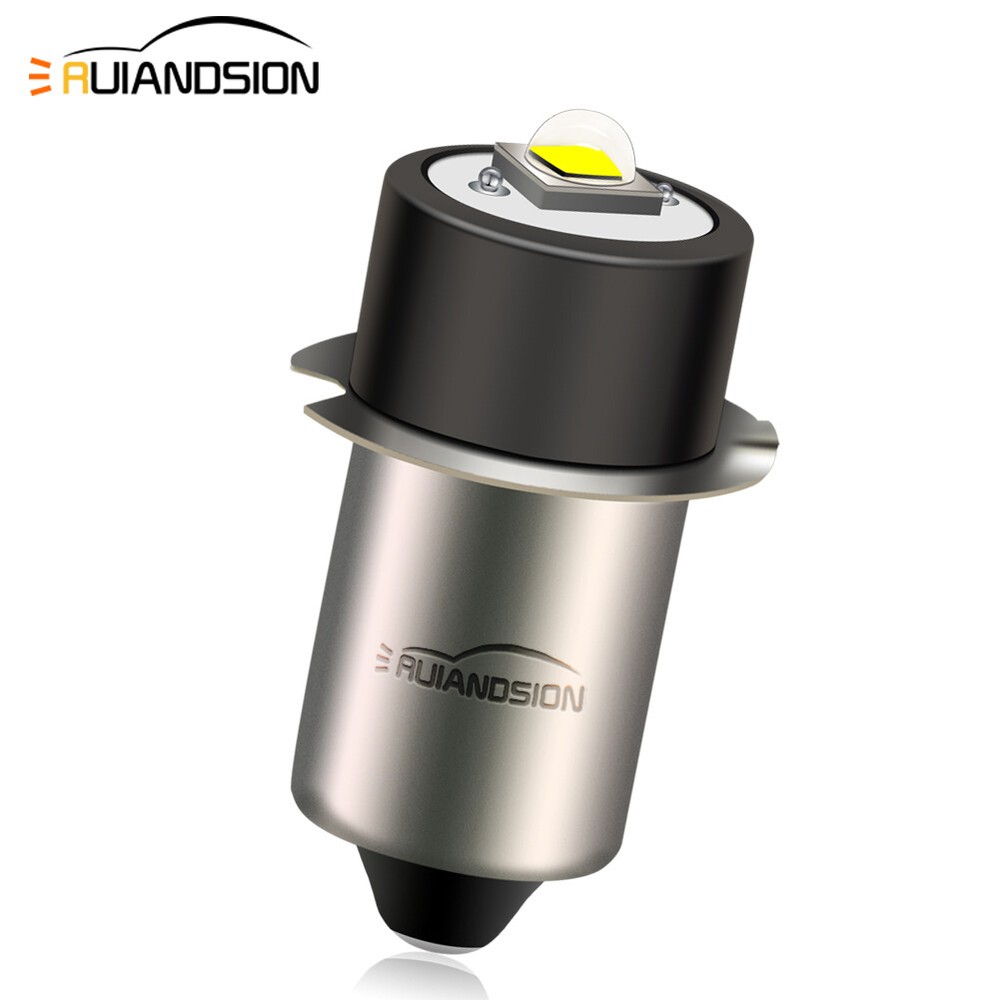 1pc P13.5S LED Maglite Flashlight Torch Bulb 1.5V/3V/4.5V/6V/9V Negative Earth