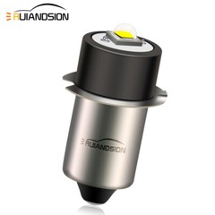 1pc P13.5S LED Maglite Flashlight Torch Bulb 1.5V/3V/4.5V/6V/9V Negative Earth