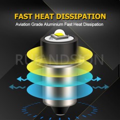 1pc P13.5S LED Maglite Flashlight Torch Bulb 1.5V/3V/4.5V/6V/9V Negative Earth