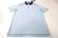 Greyson Golf Bixby Polo Mens Size Medium Bonneville/Arctic New INV13107021