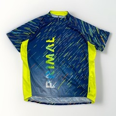 Primal Cycling Men&rsquo;s Jersey Stripe Print Size 3XL Short Sleeve
