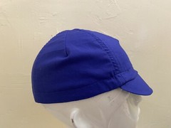 CYCLING CAP 4 PANELS COLOR LIGHT BLUE HANDMADE IN USA L M S