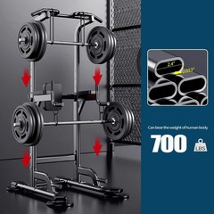 Power Tower 4-in-1: Pull-Up & Dip Station |Adjustable Home Gym Strength Training