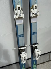 VTG 80s 185cm Volkl Weltcup Targa R w/ Tyrolia 470 Bindings Made in West Germany
