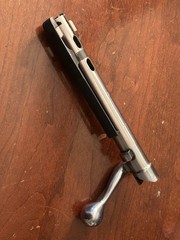 Polished 98K K98 7.92x57mm Mauser Bolt Bent , For Sniper Scope With Extractor