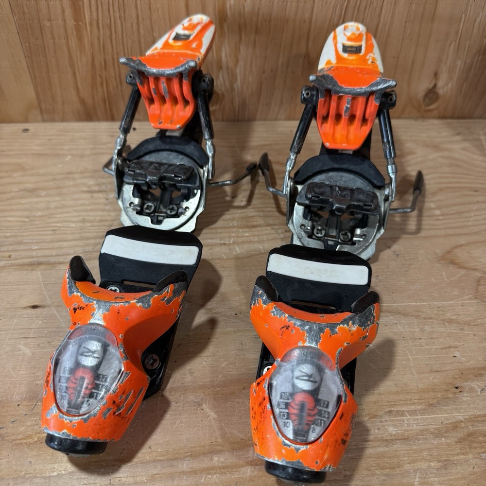 Rossignol FKS 18 (Pivot 18) Alpine Ski Bindings, 115mm Brake width – Orange