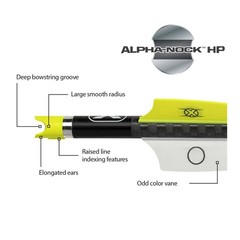 TenPoint Pro Elite 400 Carbon Arrows 20 with Alpha Nocks .003 wt