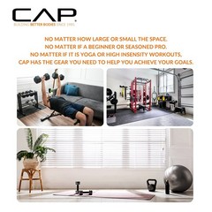 CAP Barbell, 10lb Coated Rubber Hex Dumbbell, Pair (No-Roll Design, Ergonomic St