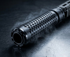 Shadow MKII 7&Prime; Muzzle Brake & Blast Redirect Sleeve Combo for 1/2*28 GBB SYS