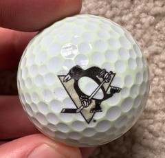 Pittsburgh Penguins NHL Logo Golf Ball (Unbranded)