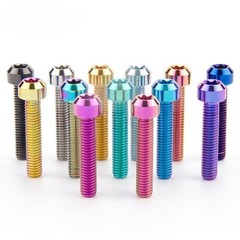 Titanium Bolt M5/M6x10 15 20 25 30 35 40 50 60 70 80mm Chamfered Head Torx Screw