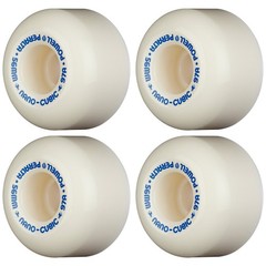 Powell Peralta Skateboard Wheels 56mm x 37mm Dragon Formula 97A Nano Cubic Whit
