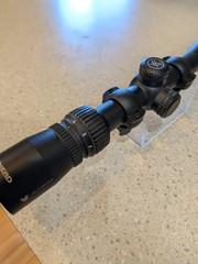 Vortex Copperhead 4x-12X x 44 scope + Vortex 1&Prime; rings — NEAR MINT