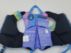 Body Glove PFD Life vest Youth Child girls 33-55 pounds, purple pink Palm NEW