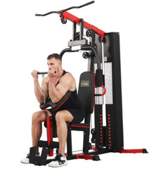 Multifunctional Home Gym System Full Body Workout Station 330lb Weight Workout
