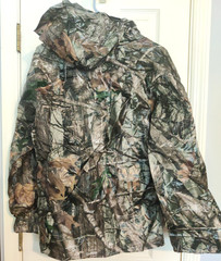 Rain Suit – Camouflage 100% Polyvinyl Chloride Waterproof Men’s M / L