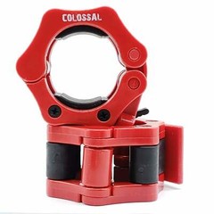 Colossal 2pc 50mm Olympic Weight Bar Collars Barbell Weightlifting Locking Clamp