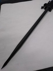 1/2&Prime;OD Steel Picatinny Rail Rifle,Shotgun,Crossbow Spike Bayonet Glass Breaker