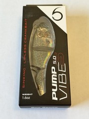6th Sense Pump Vibe 5.0 Lipless Sinking Swimbait 1.6oz 5” Live Hologram