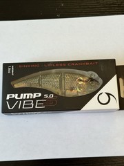 6th Sense Pump Vibe 5.0 Lipless Sinking Swimbait 1.6oz 5” Live Hologram