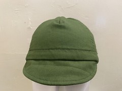 CYCLING CAP 4 PANELS COLOR OLIVE HANDMADE IN USA