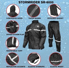 Unisex Adult Motorcross-Motorcycles Nelson Rigg Sr 6000 Org 03 Lg