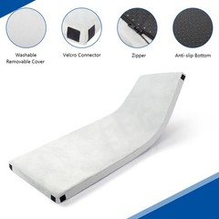 75&Prime;D x 30&Prime;W Portable Memory Foam Camping Mattress Roll Up Pad Floor Mat with Bag