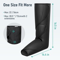 QUINEAR Leg Massager with Heat, Compression Device for Legs, Heated Compressi…