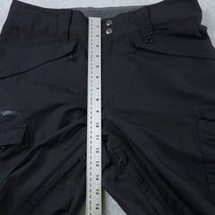 Patagonia Snowshot Pants Mens Medium 34×32 Black H2No RECCO Ski Snowboard