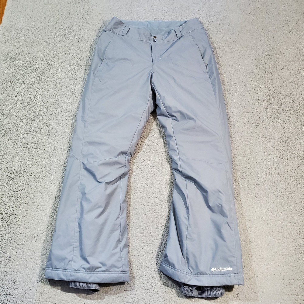 Columbia Snow Pants Womens Large Gray Modern Mountain 2.0 Snowboard Ski Sled