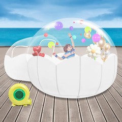 Inflatable Bubble House Clear Tent Balloons Camping Stargazing Tent Cold-proof