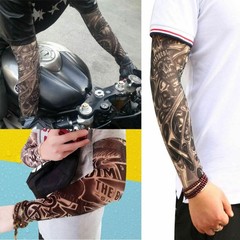 6 Pcs Temporary Tattoo Cooling Arm Sleeves UV Sun Protection Unisex Anti Slip US