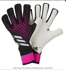 Adidas Predator GL Pro Fingersave Negative Cut Goalie Gloves New In Box HN3343