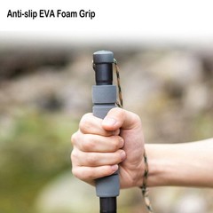 106CM Tactical Trekking Poles Walking Camping Hiking Survival Stick Adjustable