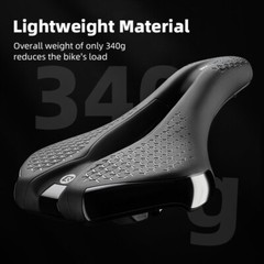 ROCKBROS Bike Saddle Breathable Hollow MTB Road Bike Lightweight Seat Cushion