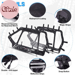 Soft Upper Doors for Kawasaki Teryx KRX 1000 2020 to 2026 Cab Enclosure