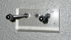 Clear Skateboard Wall Mount SK8 Hanger for Skateboarding Deck Display