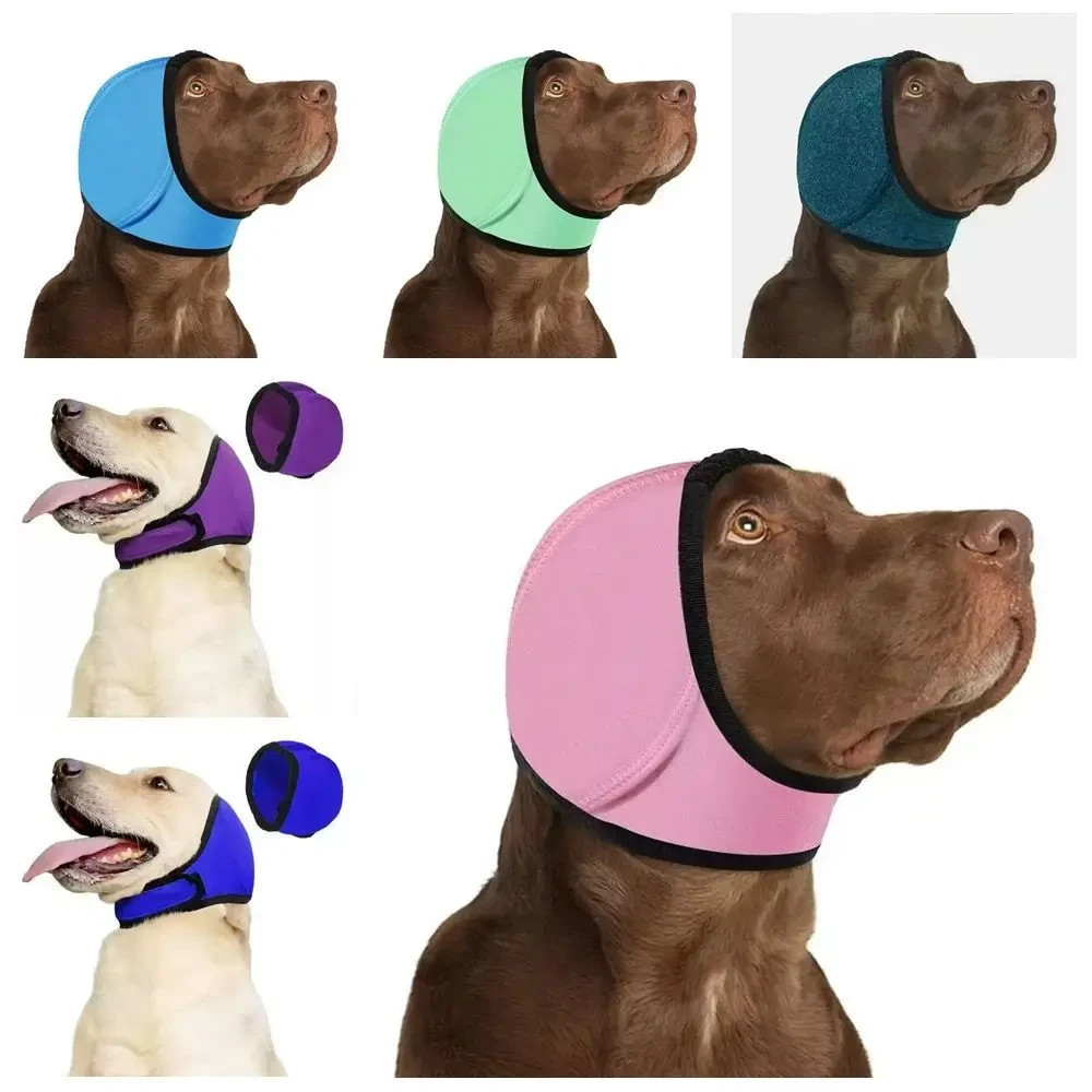 Noise Reduction Dog Ear Covers Hearing Protection Waterproof Calming Earmuffs