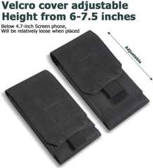 Universal Tactical Military Molle Cell Phone Holster Pouch Waist Pack Belt Bag
