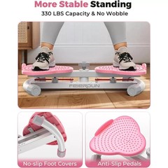 Waist Twist Board Balance Board Core Workout Fitness Twister Exercise 3 Colors